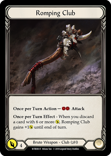Dawnblade // Romping Club [WTR115-T // WTR003-T] Alpha Print Normal | Good Games North