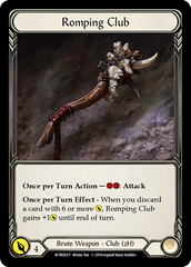 Dawnblade // Romping Club [WTR115-T // WTR003-T] Alpha Print Normal | Good Games North