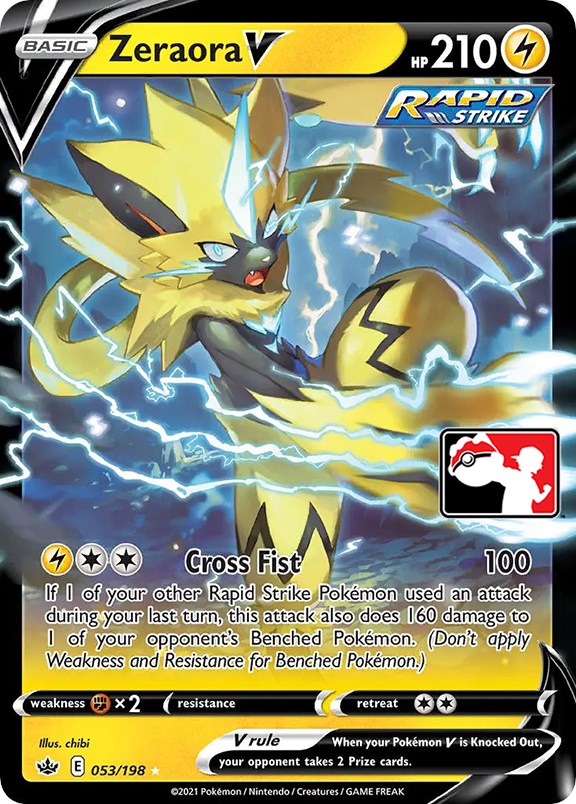 Zeraora V (053/198) [Prize Pack Series One] | Good Games North