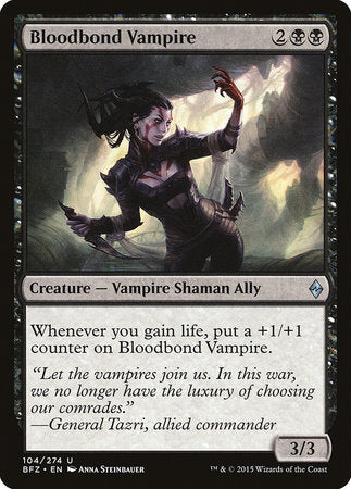 Bloodbond Vampire [Battle for Zendikar] | Good Games North