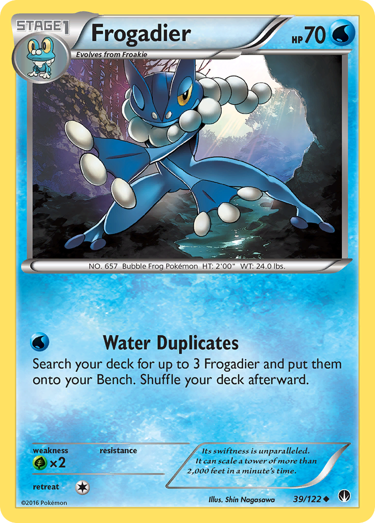 Frogadier (39/122) [XY: BREAKpoint] | Good Games North