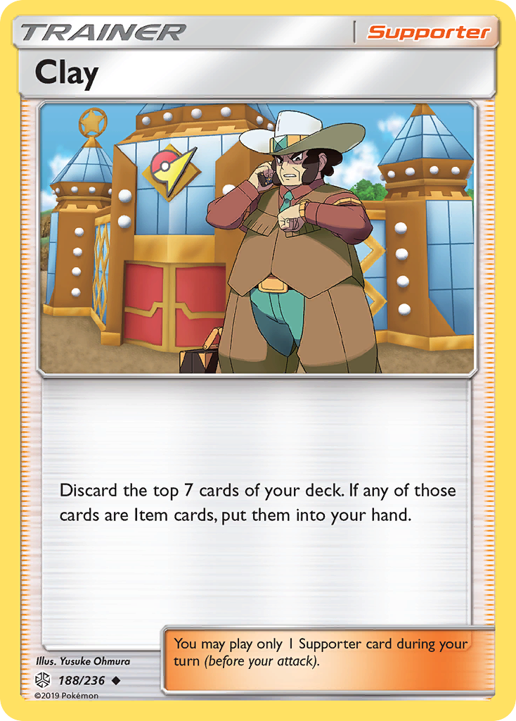 Clay (188/236) [Sun & Moon: Cosmic Eclipse] | Good Games North