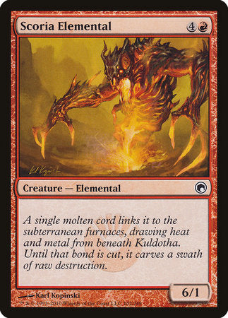 Scoria Elemental [Scars of Mirrodin] | Good Games North