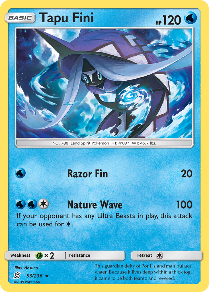 Tapu Fini (53/236) [Sun & Moon: Unified Minds] | Good Games North