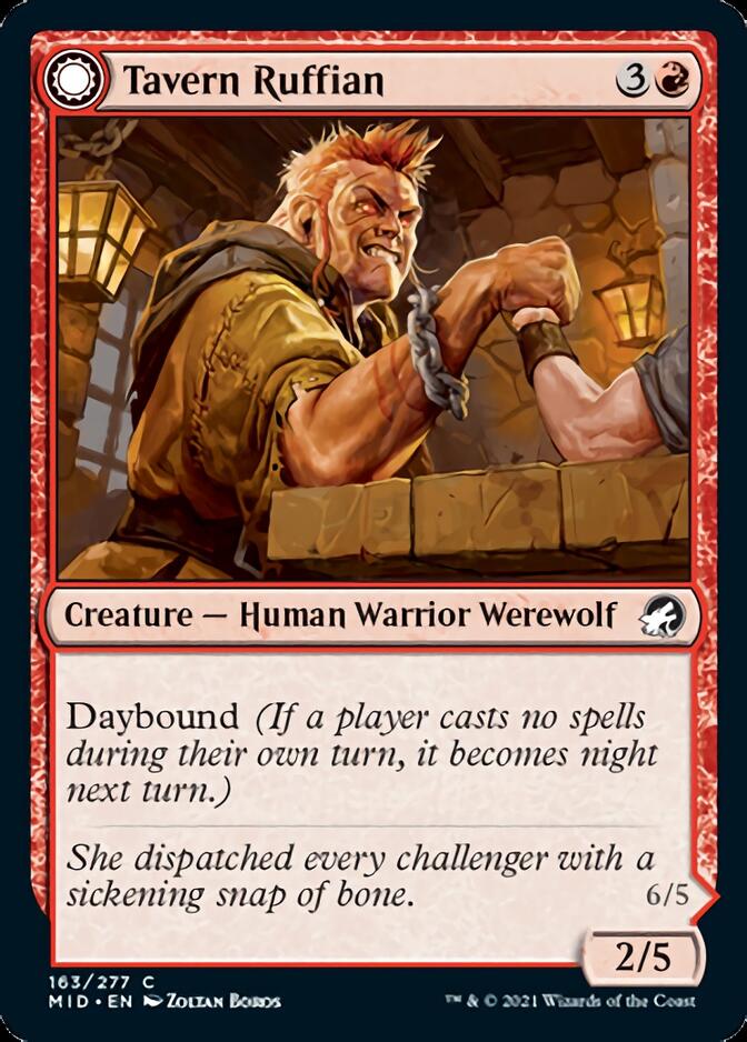 Tavern Ruffian // Tavern Smasher [Innistrad: Midnight Hunt] | Good Games North