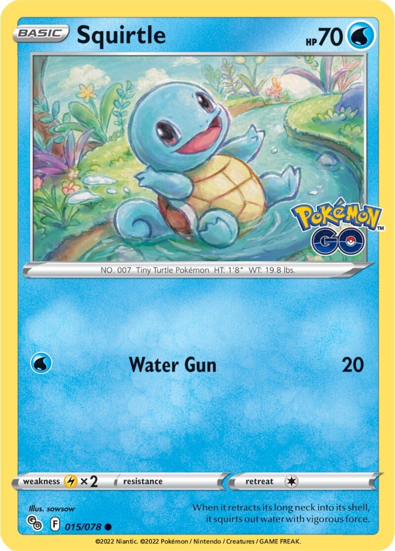 Squirtle (015/078) [Pokémon GO] | Good Games North