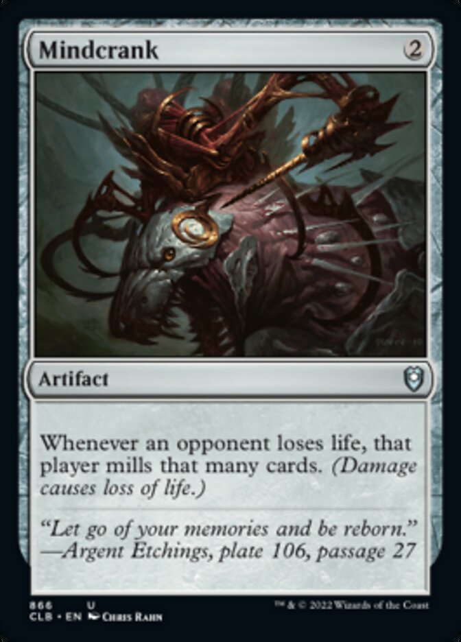 Mindcrank [Commander Legends: Battle for Baldur's Gate] | Good Games North