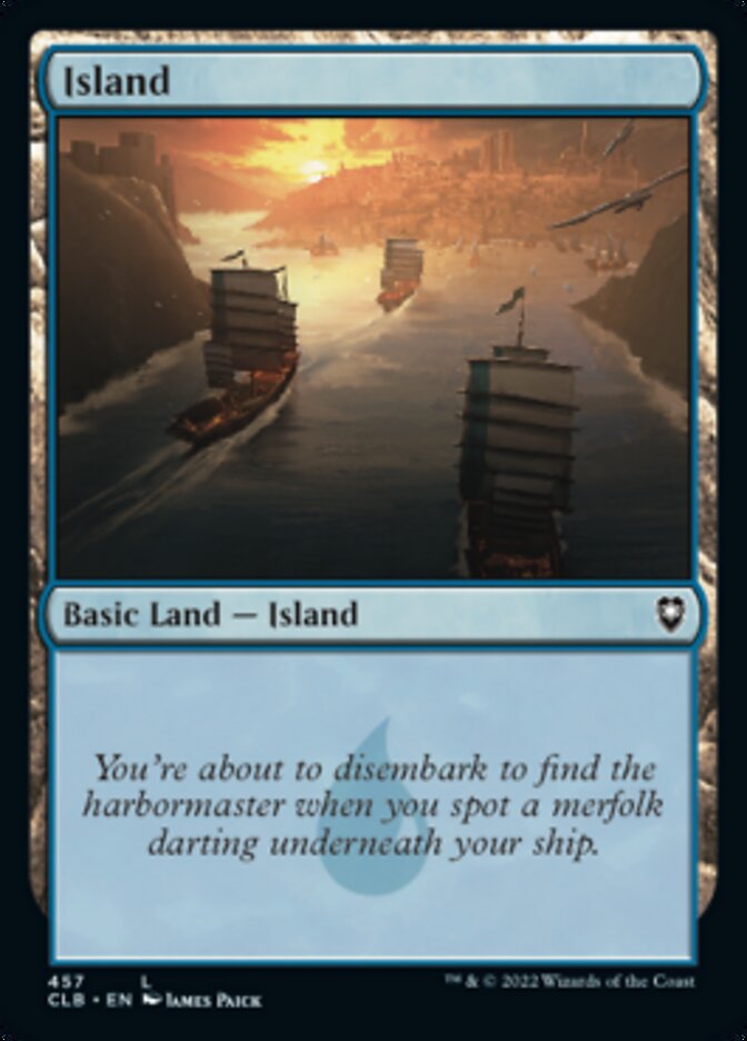 Island (457) [Commander Legends: Battle for Baldur's Gate] | Good Games North