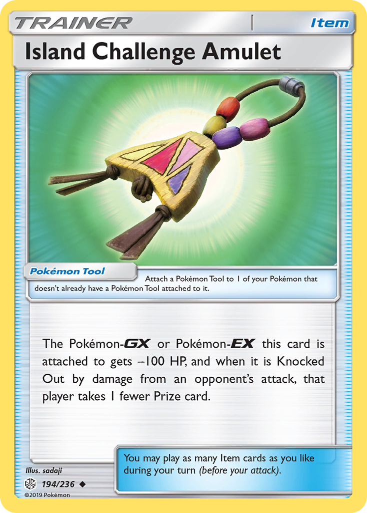 Island Challenge Amulet (194/236) [Sun & Moon: Cosmic Eclipse] | Good Games North