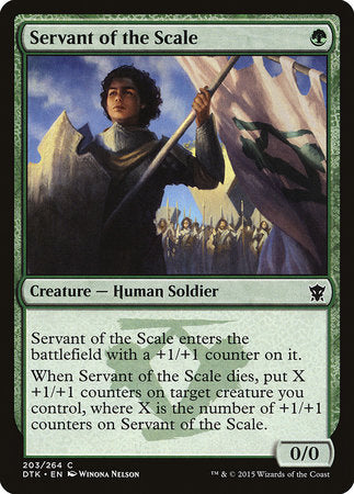 Servant of the Scale [Dragons of Tarkir] | Good Games North