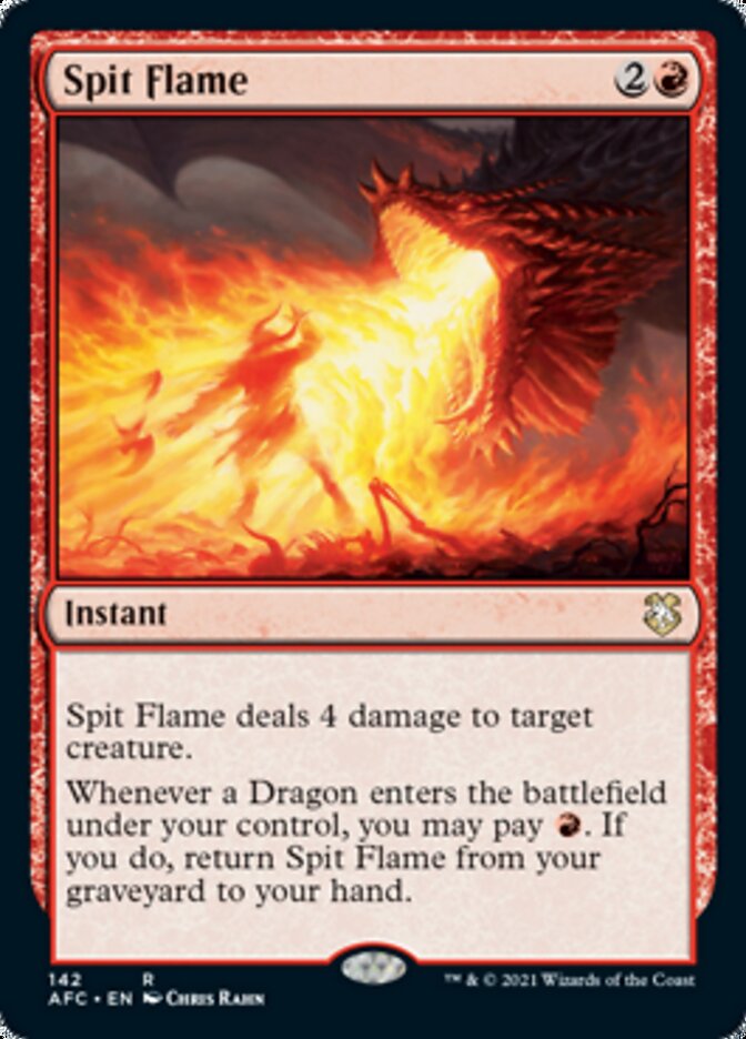 Spit Flame [Dungeons & Dragons: Adventures in the Forgotten Realms Commander] | Good Games North