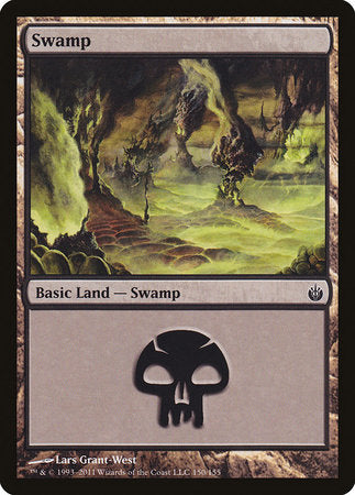Swamp (150) [Mirrodin Besieged] | Good Games North