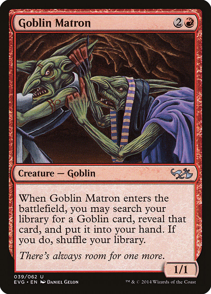 Goblin Matron (Elves vs. Goblins) [Duel Decks Anthology] | Good Games North