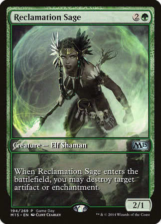 Reclamation Sage [Magic 2015 Promos] | Good Games North