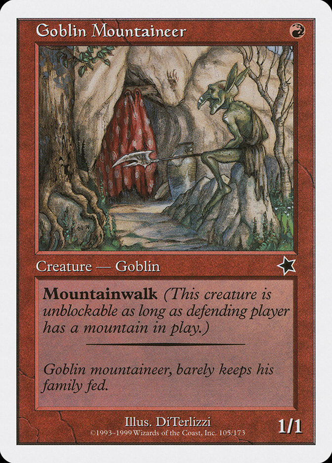 Goblin Mountaineer [Starter 1999] | Good Games North