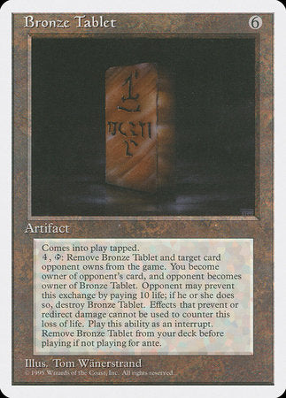 Bronze Tablet [Fourth Edition] | Good Games North