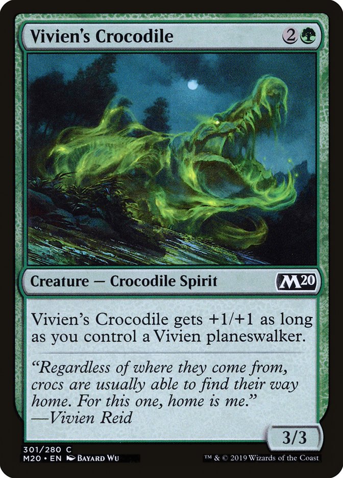 Vivien's Crocodile [Core Set 2020] | Good Games North