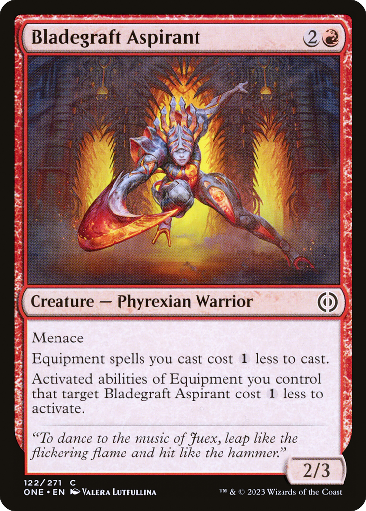 Bladegraft Aspirant [Phyrexia: All Will Be One] | Good Games North