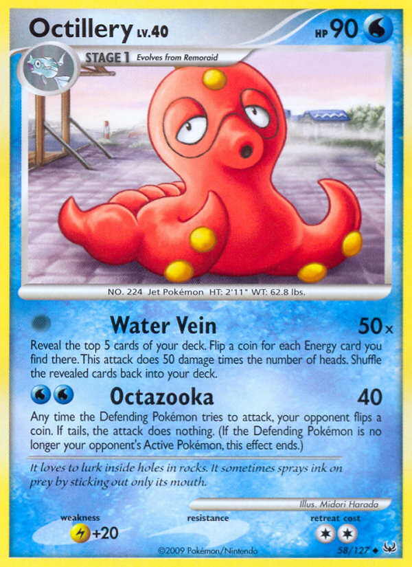 Octillery (58/127) [Platinum: Base Set] | Good Games North
