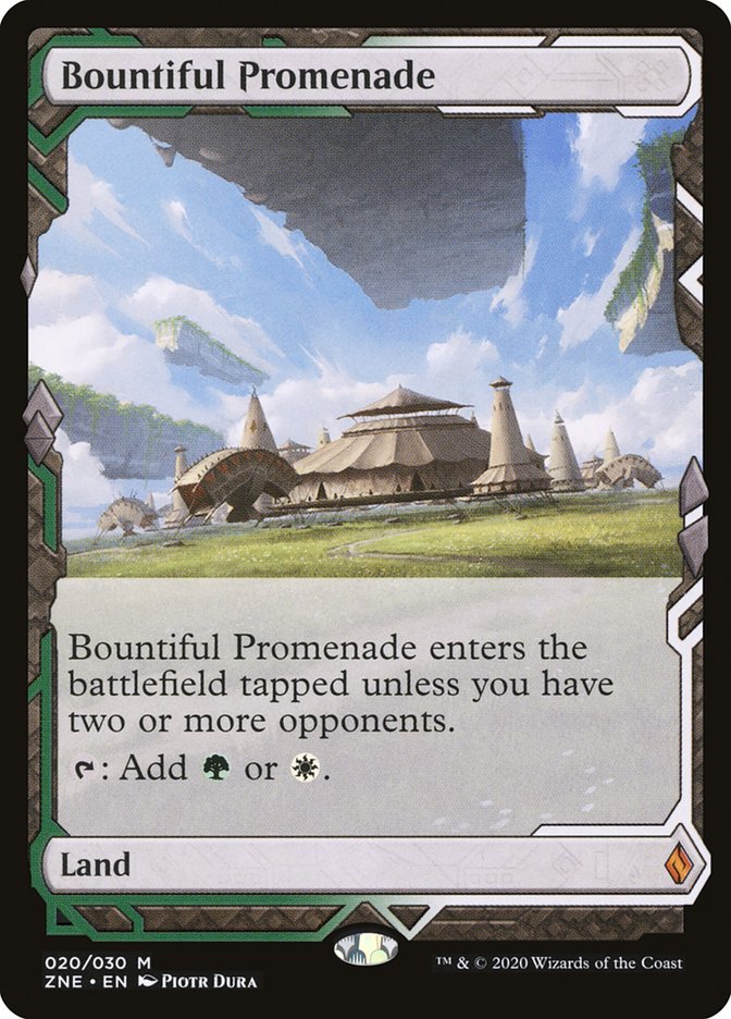 Bountiful Promenade [Zendikar Rising Expeditions] | Good Games North