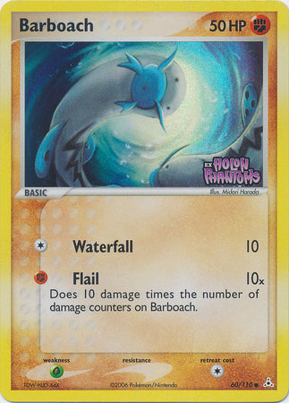 Barboach (60/110) (Stamped) [EX: Holon Phantoms] | Good Games North