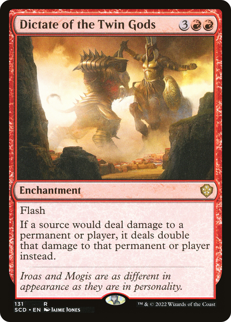 Dictate of the Twin Gods [Starter Commander Decks] | Good Games North