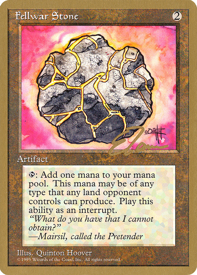 Fellwar Stone (Eric Tam) [Pro Tour Collector Set] | Good Games North