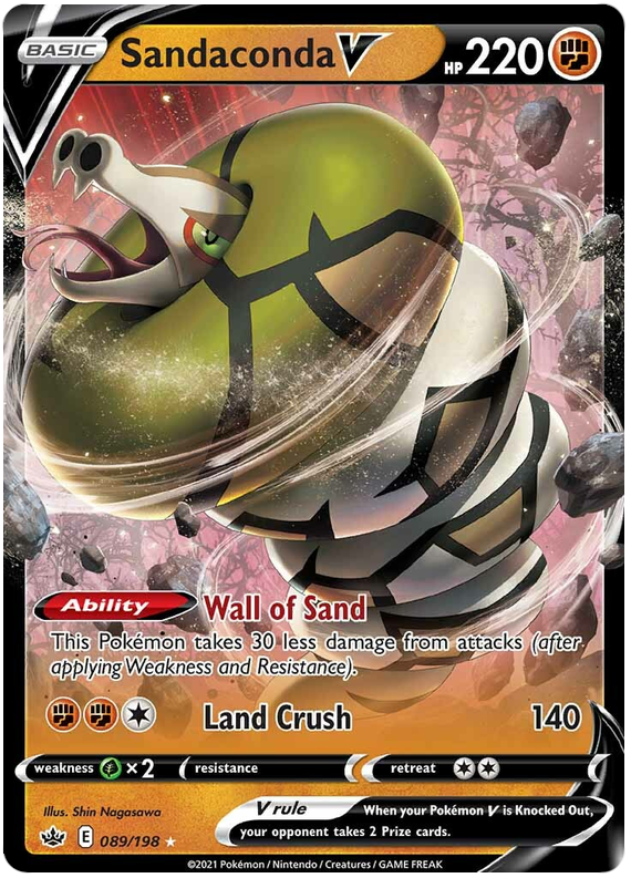 Sandaconda V (089/198) [Sword & Shield: Chilling Reign] | Good Games North