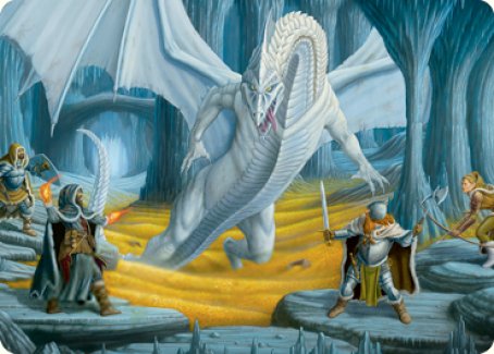 Cave of the Frost Dragon Art Card [Dungeons & Dragons: Adventures in the Forgotten Realms Art Series] | Good Games North