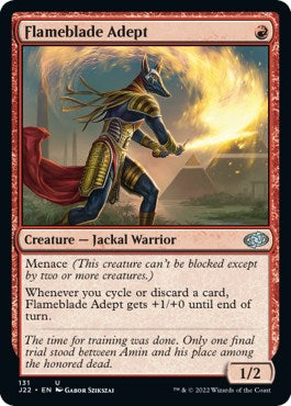 Flameblade Adept [Jumpstart 2022] | Good Games North