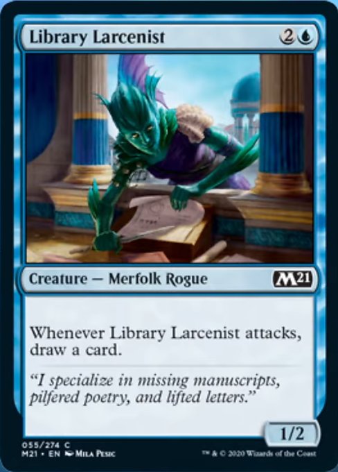 Library Larcenist [Core Set 2021] | Good Games North