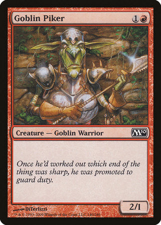 Goblin Piker [Magic 2010] | Good Games North
