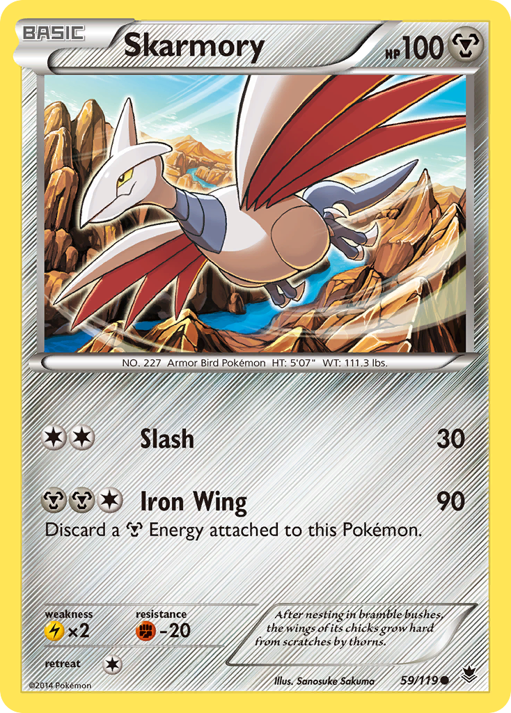Skarmory (59/119) [XY: Phantom Forces] | Good Games North