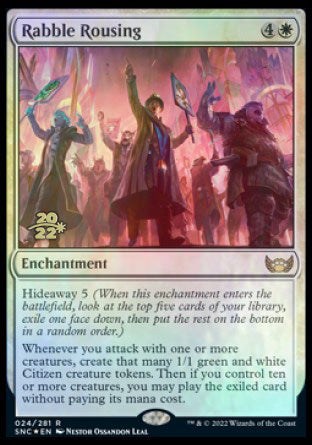 Rabble Rousing [Streets of New Capenna Prerelease Promos] | Good Games North