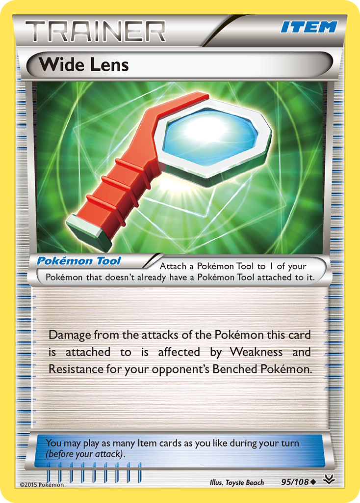 Wide Lens (95/108) [XY: Roaring Skies] | Good Games North