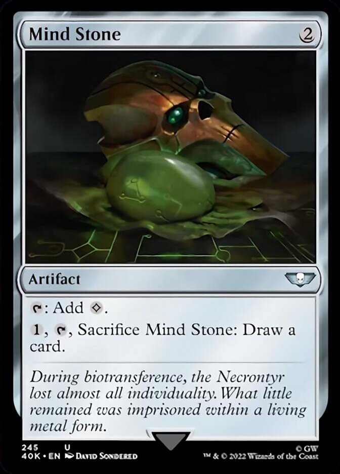 Mind Stone (245) (Surge Foil) [Universes Beyond: Warhammer 40,000] | Good Games North