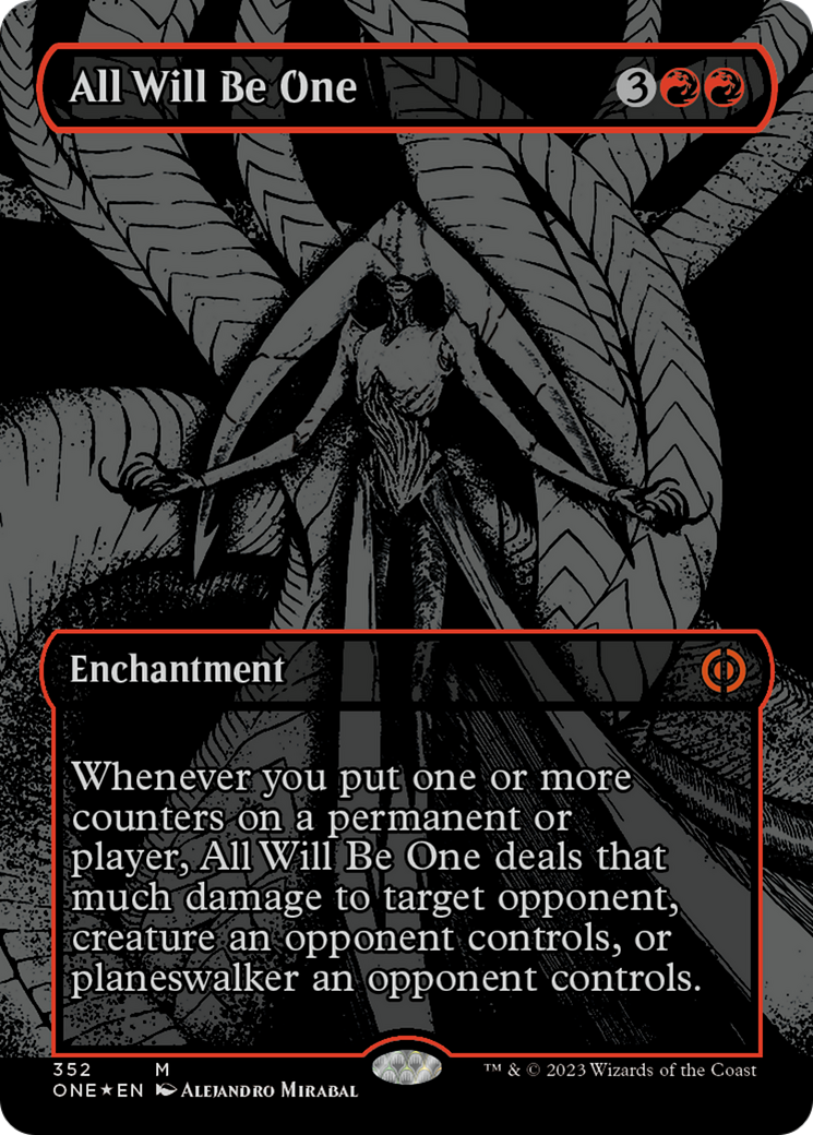 All Will Be One (Oil Slick Raised Foil) [Phyrexia: All Will Be One] | Good Games North