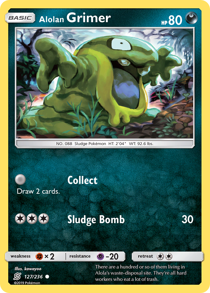 Alolan Grimer (127/236) [Sun & Moon: Unified Minds] | Good Games North