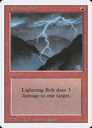 Lightning Bolt [Revised Edition] | Good Games North
