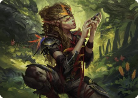 Meria, Scholar of Antiquity Art Card [Dominaria United Art Series] | Good Games North