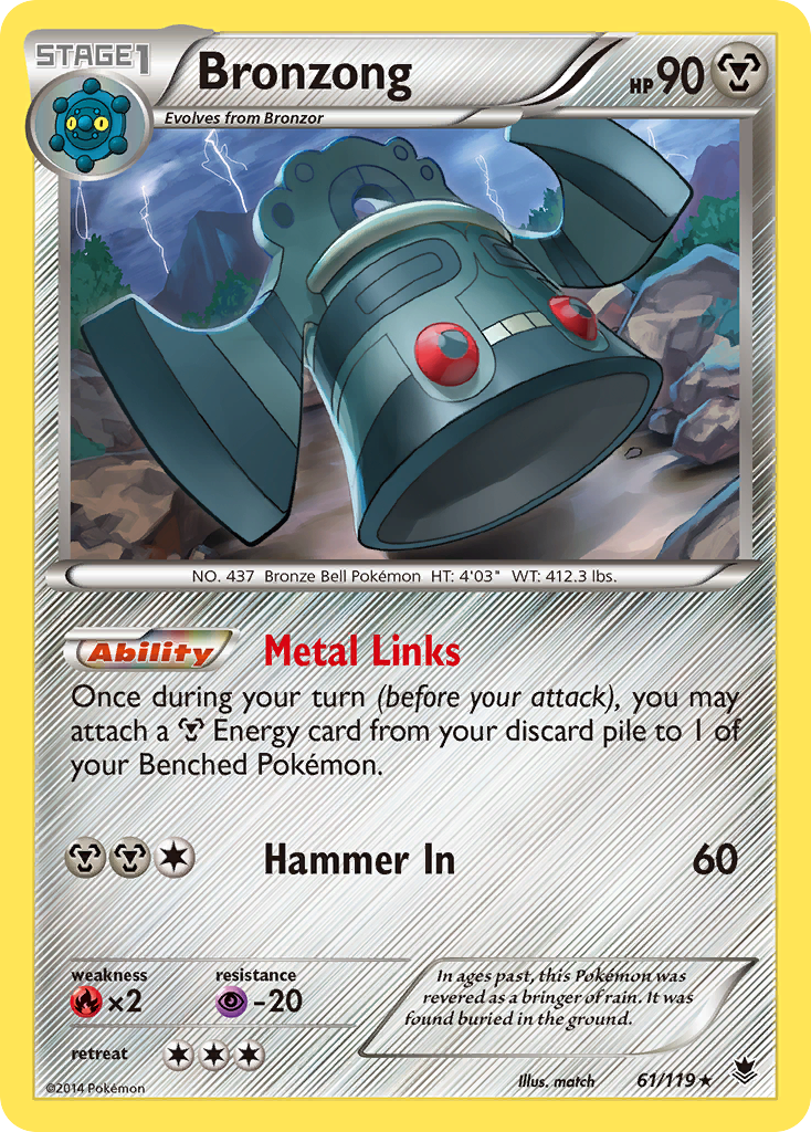 Bronzong (61/119) [XY: Phantom Forces] | Good Games North
