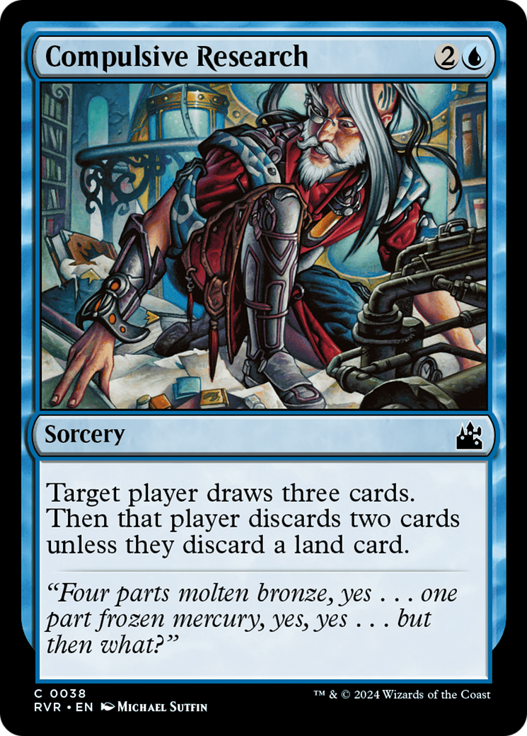 Compulsive Research [Ravnica Remastered] | Good Games North