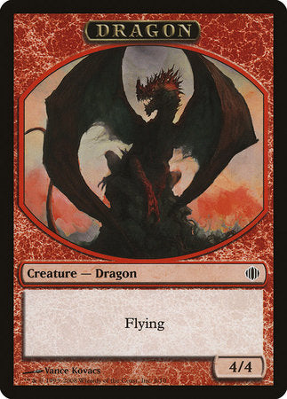 Dragon Token [Shards of Alara Tokens] | Good Games North