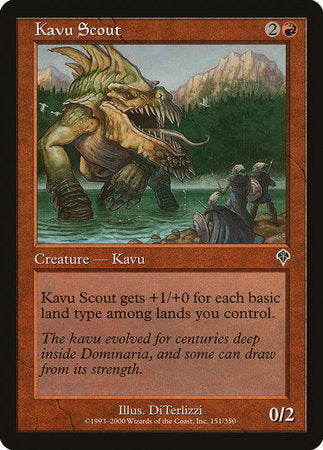 Kavu Scout [Invasion] | Good Games North