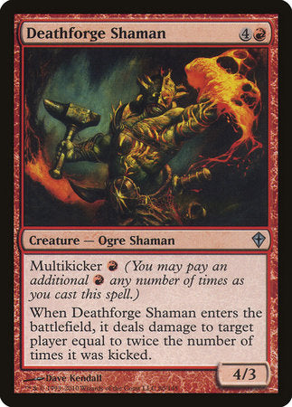 Deathforge Shaman [Worldwake] | Good Games North