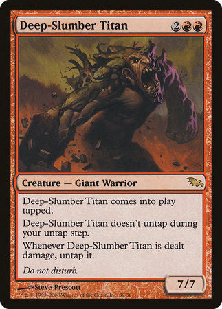 Deep-Slumber Titan [Shadowmoor] | Good Games North