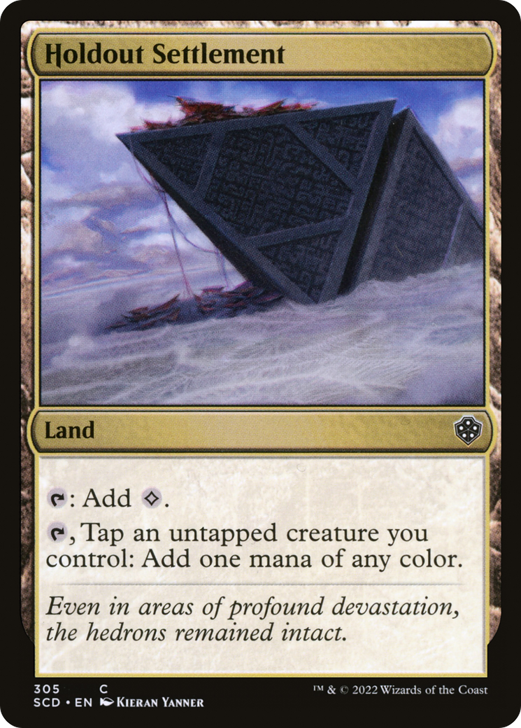 Holdout Settlement [Starter Commander Decks] | Good Games North