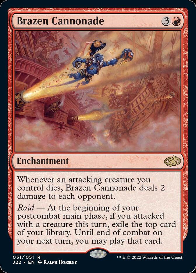 Brazen Cannonade [Jumpstart 2022] | Good Games North
