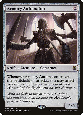Armory Automaton [Commander 2016] | Good Games North