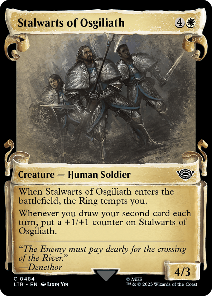 Stalwarts of Osgiliath [The Lord of the Rings: Tales of Middle-Earth Showcase Scrolls] | Good Games North